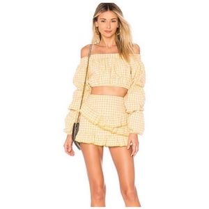 Tularosa Casey Elaine Crop Top XS